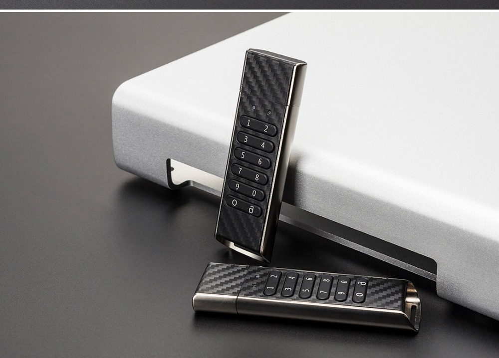 Teclast Pendrives 32GB CreSecure Encryption Flash Drives Key Version Memory Stick Physical Encrypted - Black