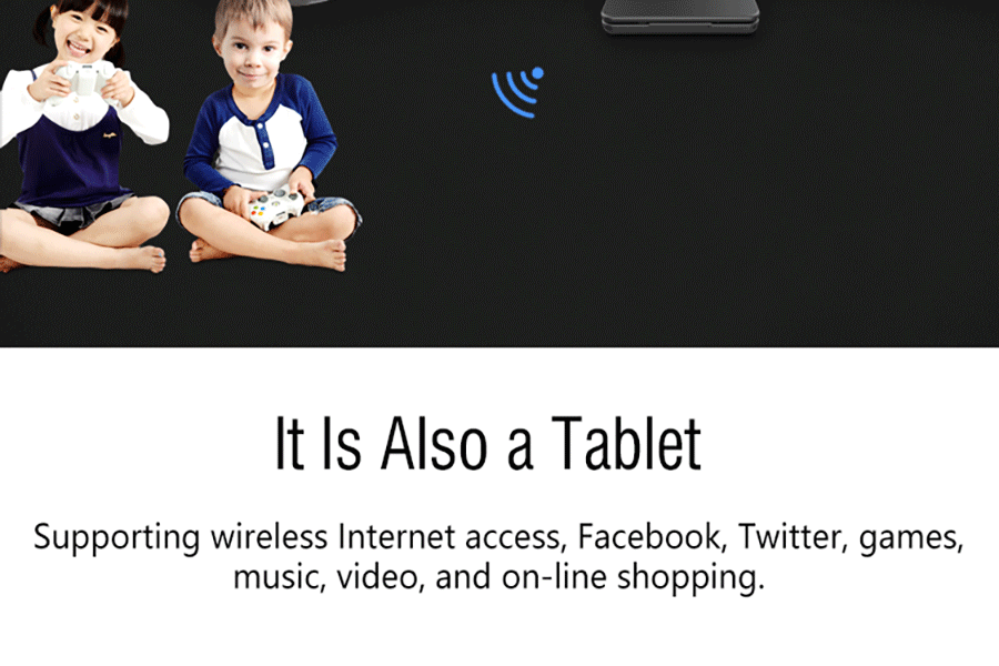 GPD XD Plus Gamepad Tablet PC MT8176 Quad Core 5.0 Inch 1280*720 Android 7.0 Handheld Game 4GB RAM 32GB ROM - Black