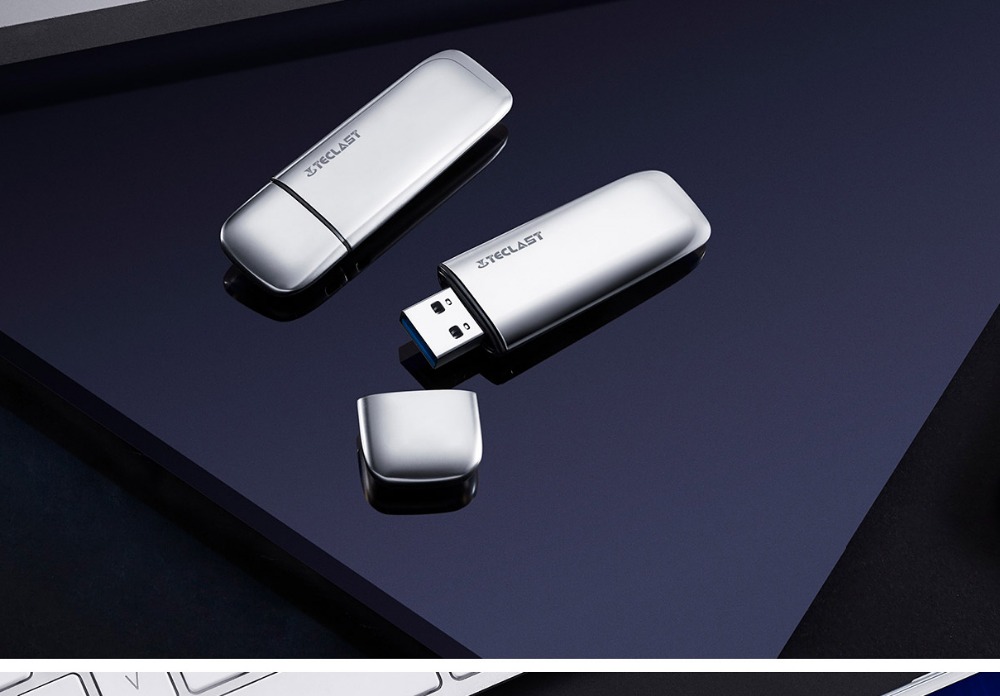 Teclast CF-NXI-S3 64GB USB 3.0 Flash Drive High-speed External Storage Memory Stick Write Speed 150M/s- Silver