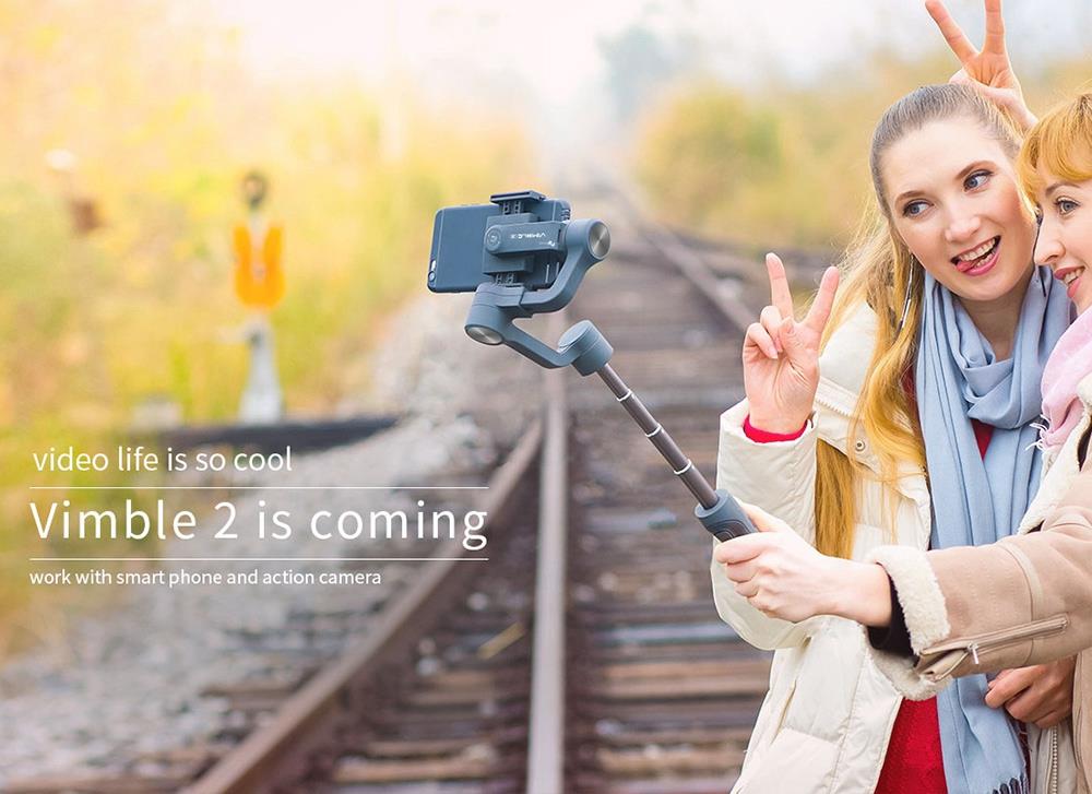 Feiyu Tech Vimble 2 3-Axis Brushless Handheld Gimbal Stabilizer for Smartphone - Space Gray