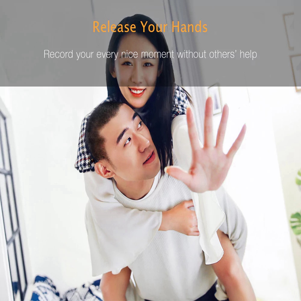 XiaoMo AI Action Camera Intelligent Gesture Recognition Quad Core Cortes A53 CPU / Smart Beauty Shot - White