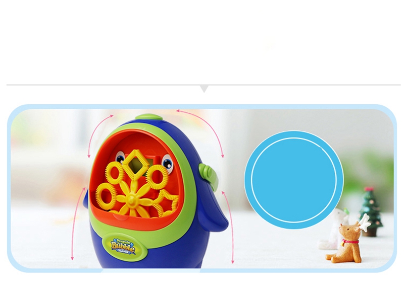 CIKOO Bubble Gun Bubble Blower Penguin Toy Essential In Summer Outdoor Kids Toys