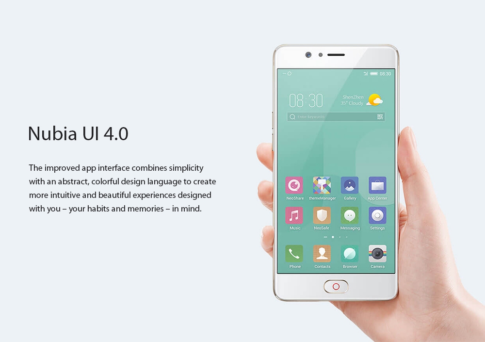 [HK Stock][Package B][Official Global Version]Nubia M2 NX551J 5.5 Inch Smartphone Snapdragon 625 Octa Core A53 2.0GHz 4GB 64GB 13.0MP Dual Rear Camera (Black Gold) + Soft Case + Tempered Glass