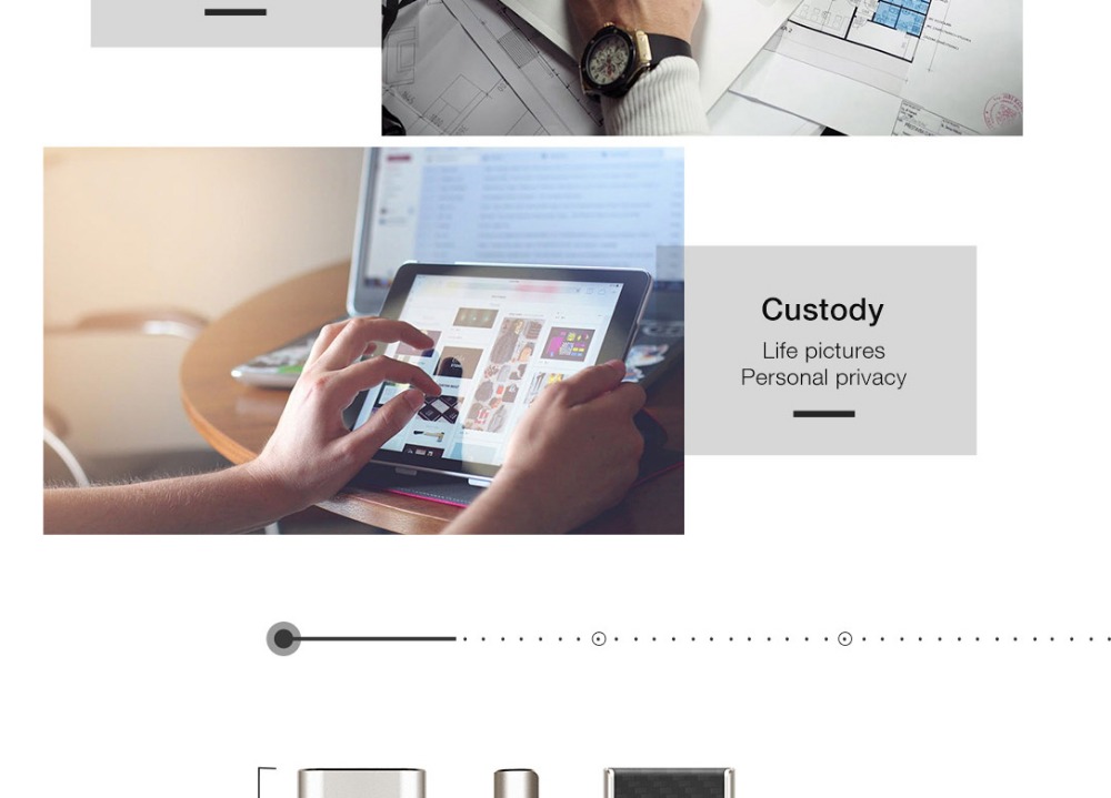 Teclast Pendrives 32GB CreSecure Encryption Flash Drives Key Version Memory Stick Physical Encrypted - Black