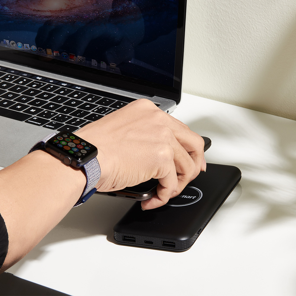 Tronsmart AirAmp 10000mAh Hybrid Wireless Charging Power Bank for Samsung Galaxy Series S9/S9 Plus iPhone 6/7/8 iPhone X - Black