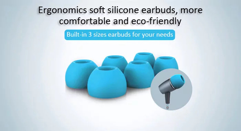 Huawei AM12 Plus In-ear Earphone with Mic 3.5mm Jack Three Key Control - Gray