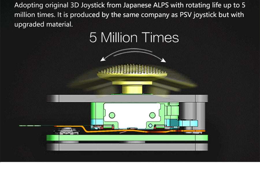 GPD XD Plus Gamepad Tablet PC MT8176 Quad Core 5.0 Inch 1280*720 Android 7.0 Handheld Game 4GB RAM 32GB ROM - Black