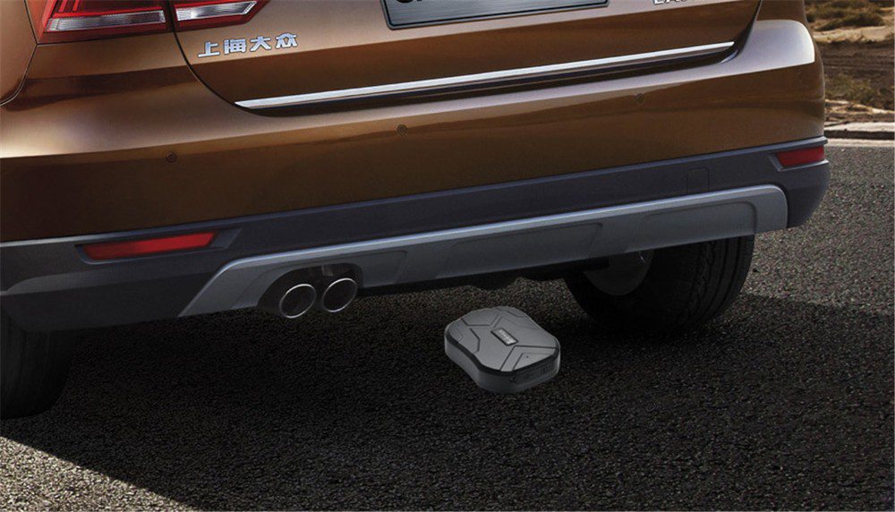 TK905 GPS Tracker Strong Magnet Anti-lost Alarm For Vehicles - Black