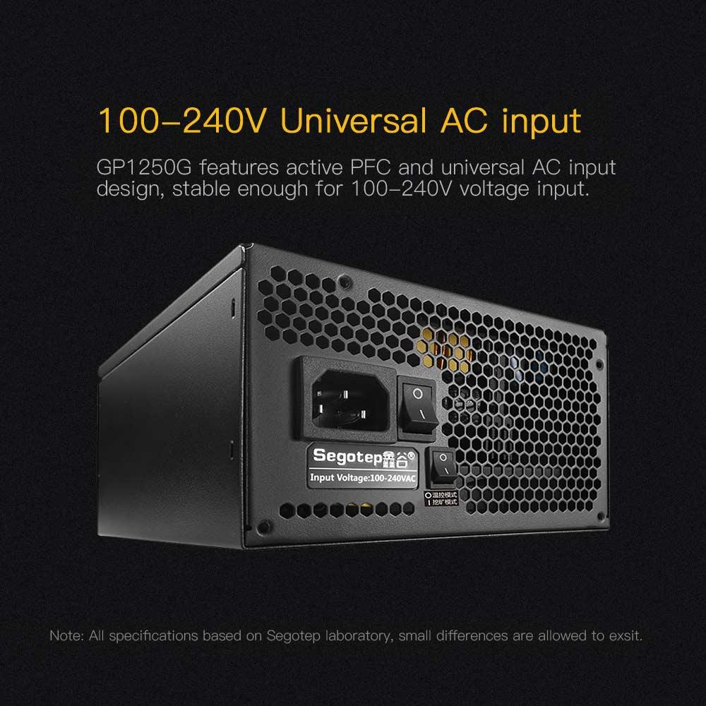 Segotep GP1350G 1250W Full Modular Power Supply