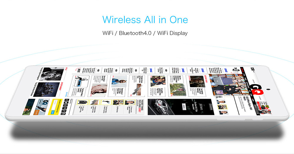 Teclast X80 Pro Tablet PC 8" Dual OS Intel Cherry Trail X5 Z8350 1.92GHz Quad Core 2GB RAM 32GB ROM Dual Cameras Wifi HDMI - White