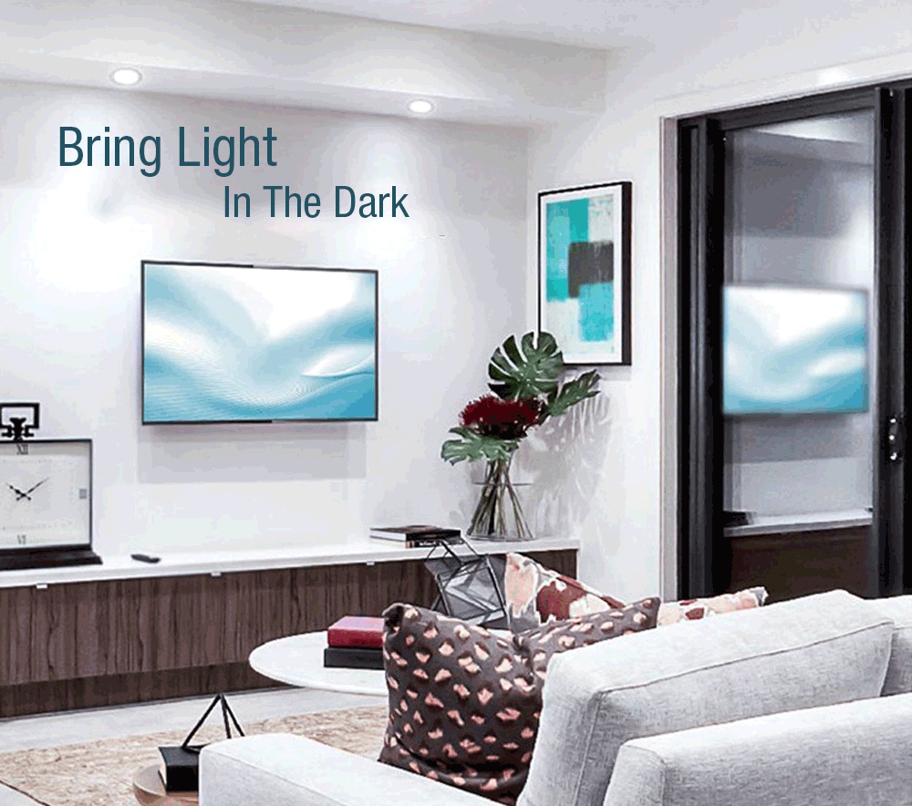 [HK Stock] Philips LED Barrel Lamp 7W 2700K 3.5 Inch 105mm Hole Sitting Room Lamp Bedroom Light Warm Light - White