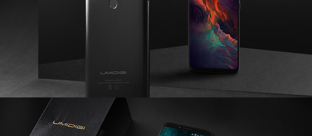 [HK Stock]UMIDIGI S2 Pro 6.0 Inch 4G LTE Smartphone FHD+ Screen  Helio P25 Octa Core 6GB 128GB 13.0MP+5.0MP Dual Rear Cameras Android 7.0 OS 5100mAh Touch ID - Black