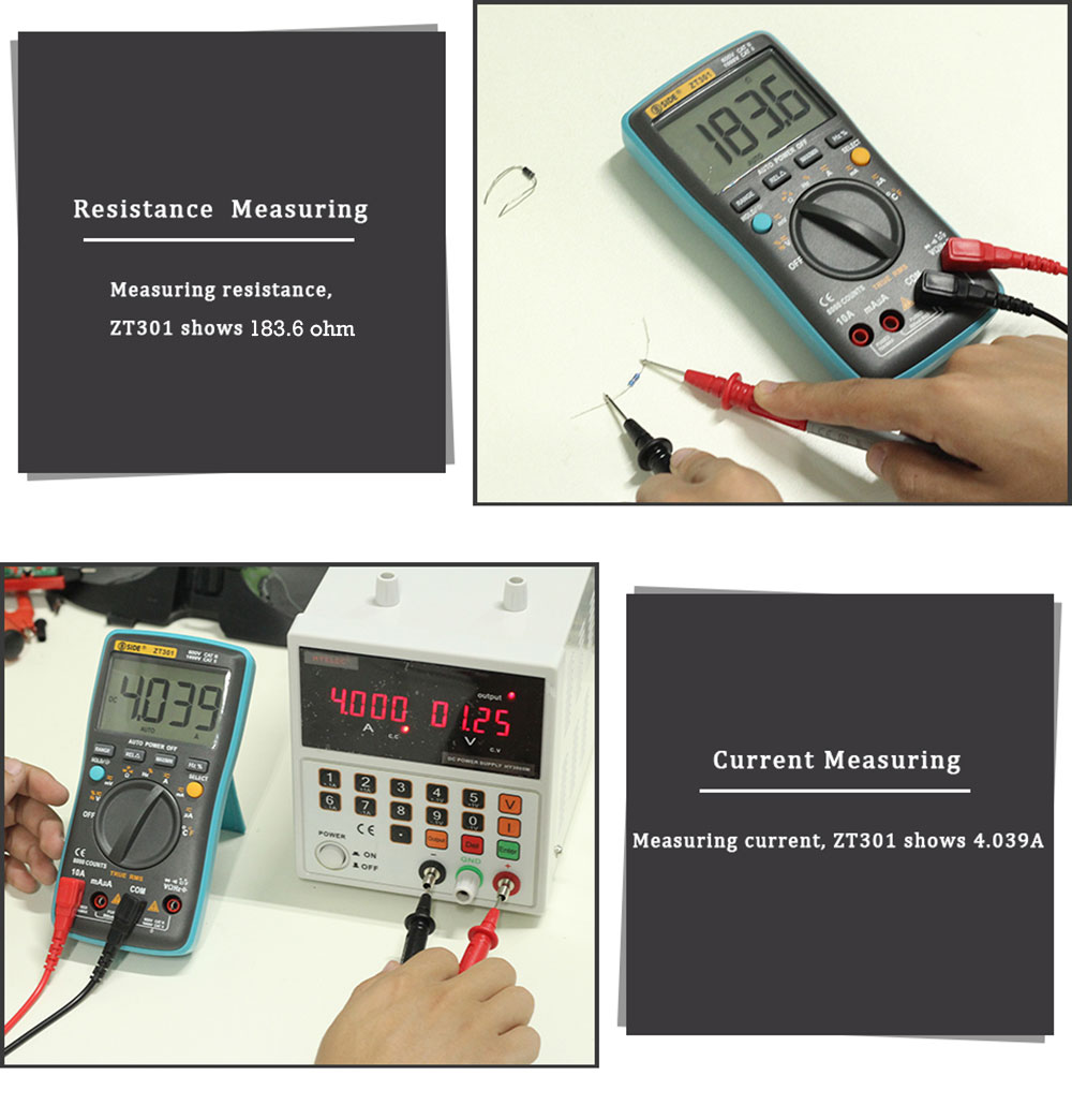 ZOYI ZT301 Digital Multimeter
