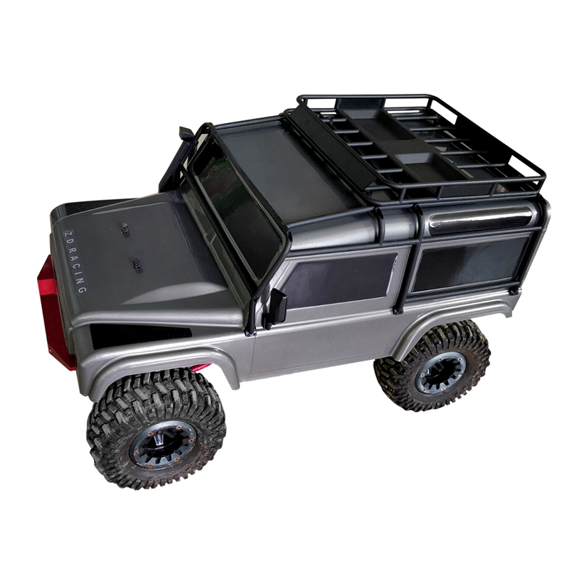 ZD Racing 08422 2.4G 1:10 4WD Brushed Off-road Strong Climbing RC Car RTR - Titanium Gray