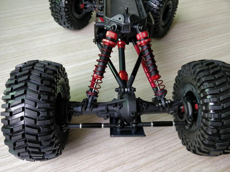 ZD Racing 08422 2.4G 1:10 4WD Brushed Off-road Strong Climbing RC Car RTR - Titanium Gray