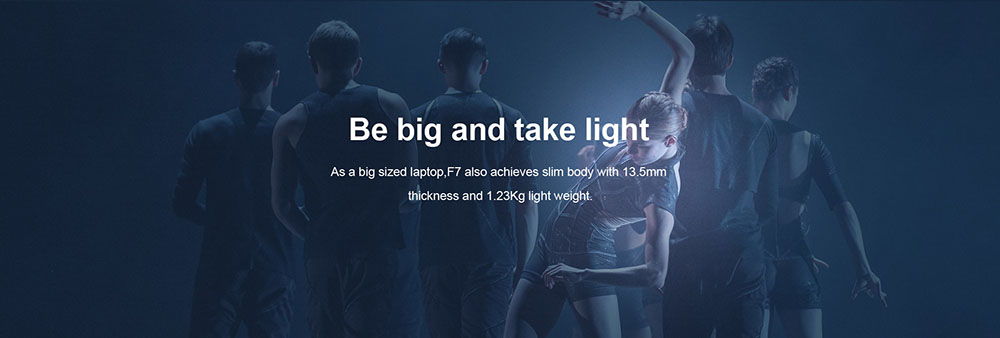 Teclast F7 Business Laptop Intel Apollo Lake N3450 Quad Core 14 Inch 1920*1080 6GB RAM 128GB SSD Windows 10 - Silver