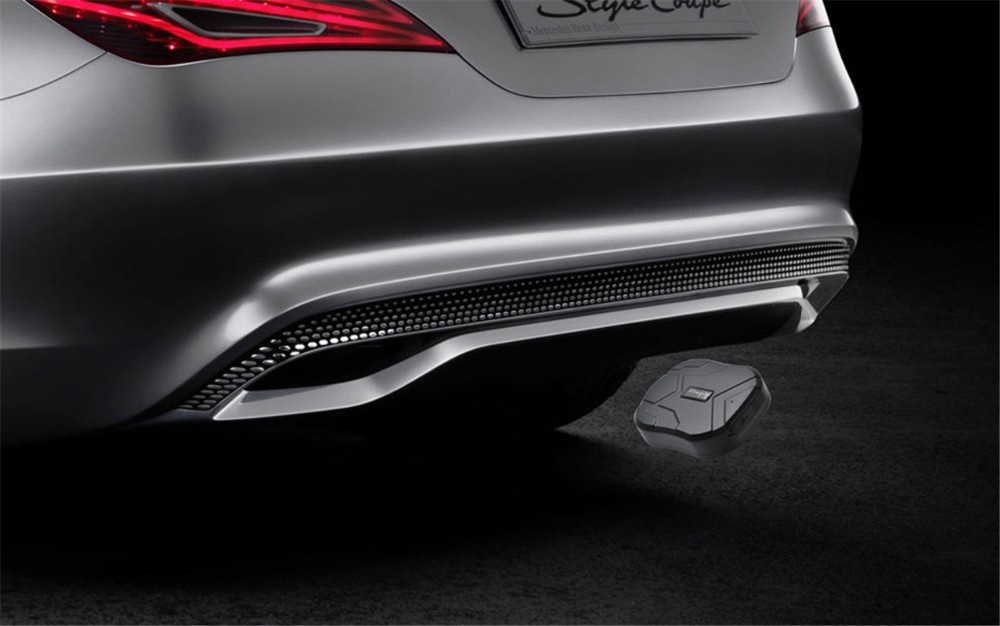 TK905 GPS Tracker Strong Magnet Anti-lost Alarm For Vehicles - Black