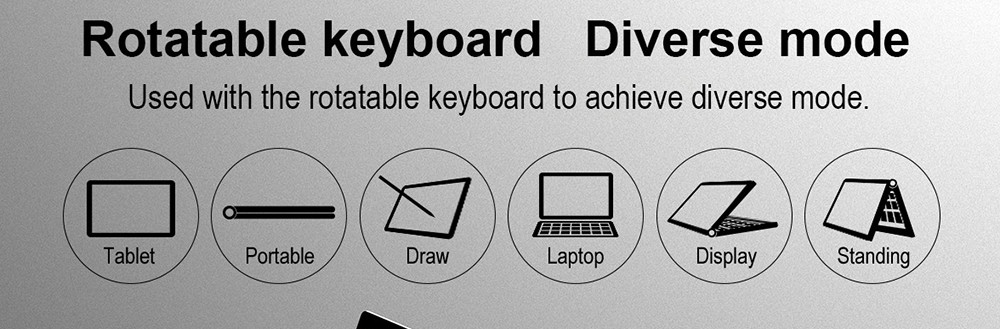 Teclast TBook 10S Tablet PC 10.1 inch Dual OS Windows 10 + Android 5.1 4GB/64GB Intel Atom X5 Z8350 Quad Core 1.92GHz IPS 1920*1200 - Gold