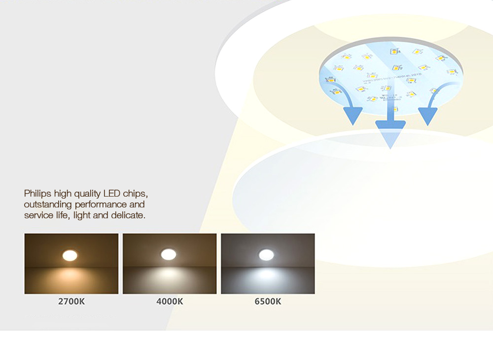 [HK Stock]Philips LED Downlight 10W 6500K 4 Inch Corridor Lamp LED Ceiling Light - White Light