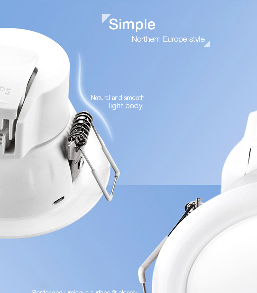 [HK Stock]Philips LED Downlight 10W 4000K 4 Inch Corridor Lamp LED Ceiling Light - White Light