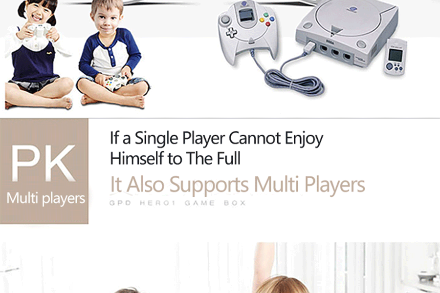 GPD XD Plus Gamepad Tablet PC MT8176 Quad Core 5.0 Inch 1280*720 Android 7.0 Handheld Game 4GB RAM 32GB ROM - Black