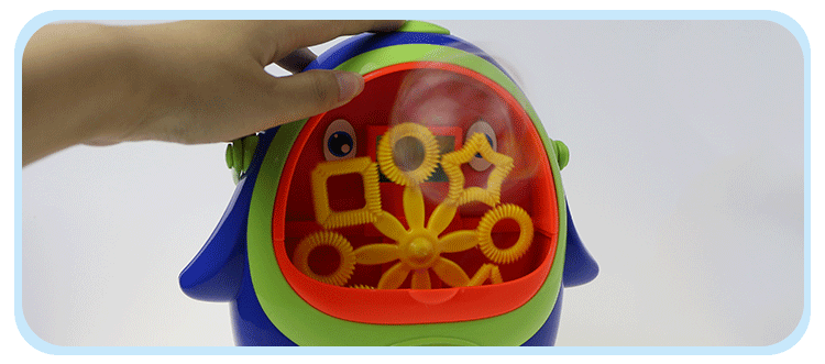 CIKOO Bubble Gun Bubble Blower Penguin Toy Essential In Summer Outdoor Kids Toys