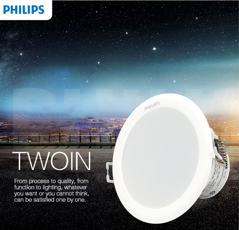 [HK Stock]Philips LED Downlight 5.5W 4000K 3 Inch Corridor Lamp LED Ceiling Light - White Light