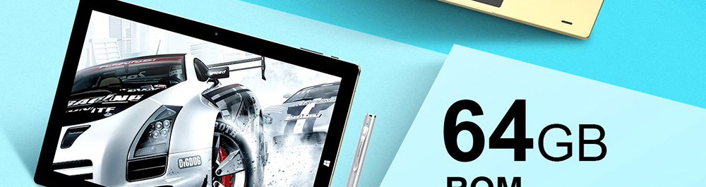 Teclast TBook 10S Tablet PC 10.1 inch Dual OS Windows 10 + Android 5.1 4GB/64GB Intel Atom X5 Z8350 Quad Core 1.92GHz IPS 1920*1200 - Gold