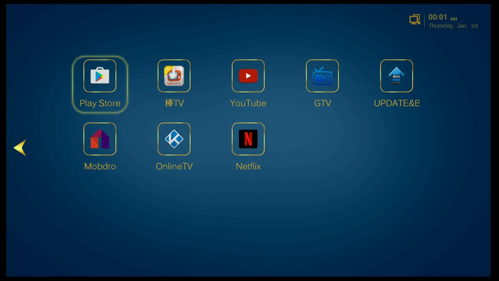 [Germany Stock]GTMEDIA GTC DVB-T2/S2/C ISDB-T S905D DDR4 2GB eMMC 16GB 4K TV BOX GT Media APK 1500+ European Live Channels VOD Support Cccam Newcam Powervu Biss Key