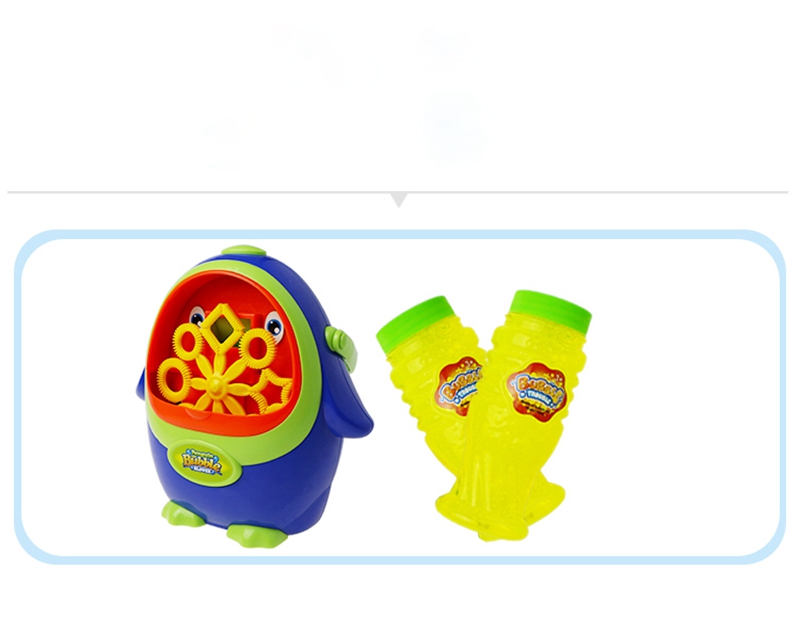 CIKOO Bubble Gun Bubble Blower Penguin Toy Essential In Summer Outdoor Kids Toys