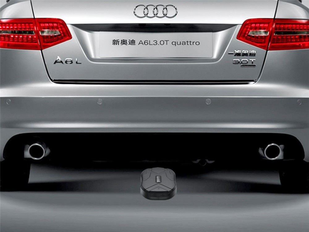 TK905 GPS Tracker Strong Magnet Anti-lost Alarm For Vehicles - Black