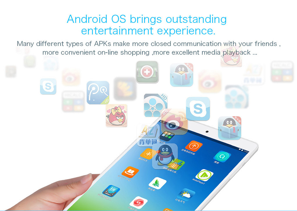 Teclast X80 Pro Tablet PC 8" Dual OS Intel Cherry Trail X5 Z8350 1.92GHz Quad Core 2GB RAM 32GB ROM Dual Cameras Wifi HDMI - White