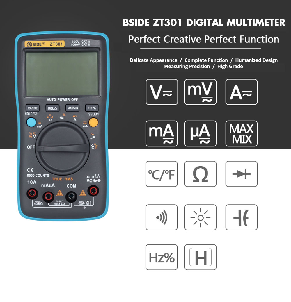 ZOYI ZT301 Digital Multimeter