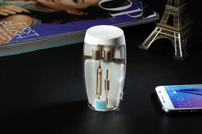 Huawei AM12 Plus In-ear Earphone with Mic 3.5mm Jack Three Key Control - Gray