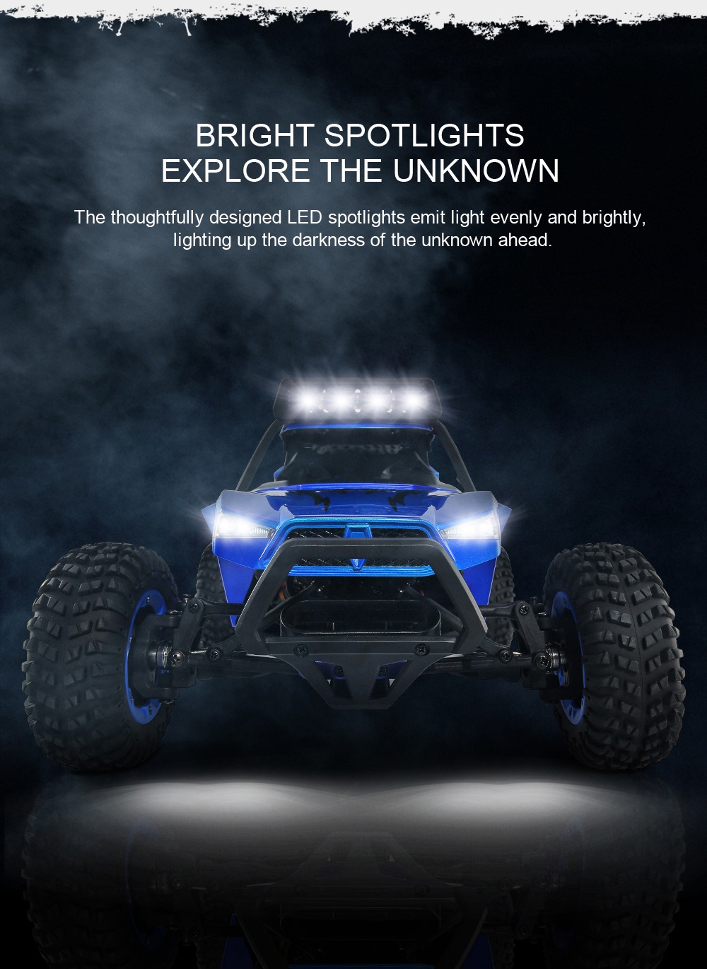 JJRC Q46 1:12 2.4G 4WD Brushed High Speed Off-road RC Car RTR - Red