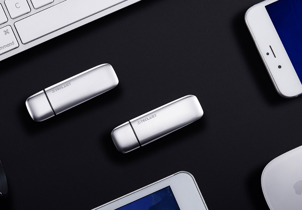 Teclast CF-NXI-S3 64GB USB 3.0 Flash Drive High-speed External Storage Memory Stick Write Speed 150M/s- Silver