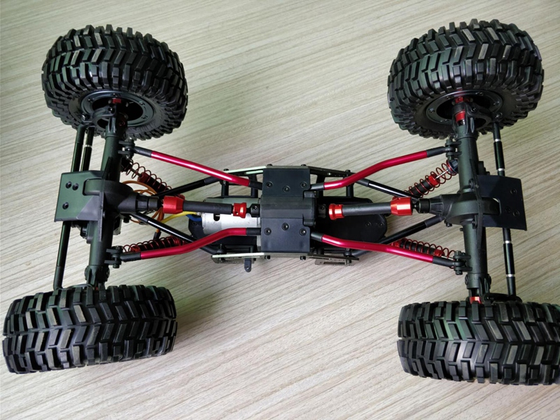 ZD Racing 08422 2.4G 1:10 4WD Brushed Off-road Strong Climbing RC Car RTR - Titanium Gray