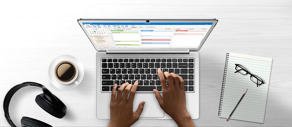 Teclast F7 Business Laptop Intel Apollo Lake N3450 Quad Core 14 Inch 1920*1080 6GB RAM 64GB eMMC Windows 10 - Silver