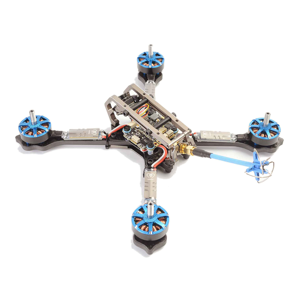 Diatone 2018 GT-M530 Stretch X Brushless FPV Racing Drone Fury F3S FC OSD 5V 2A BEC 40A 5S ESC with G1 Camera - PNP