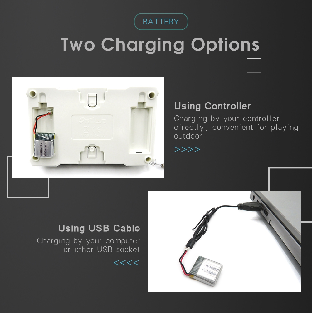 Flytec SBEGO 132 2.4G 4CH Air Ground Dual Mode Flying Car RC Quadcopter RTF - White