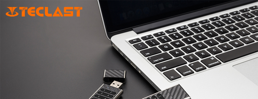 Teclast Pendrives 32GB CreSecure Encryption Flash Drives Key Version Memory Stick Physical Encrypted - Black