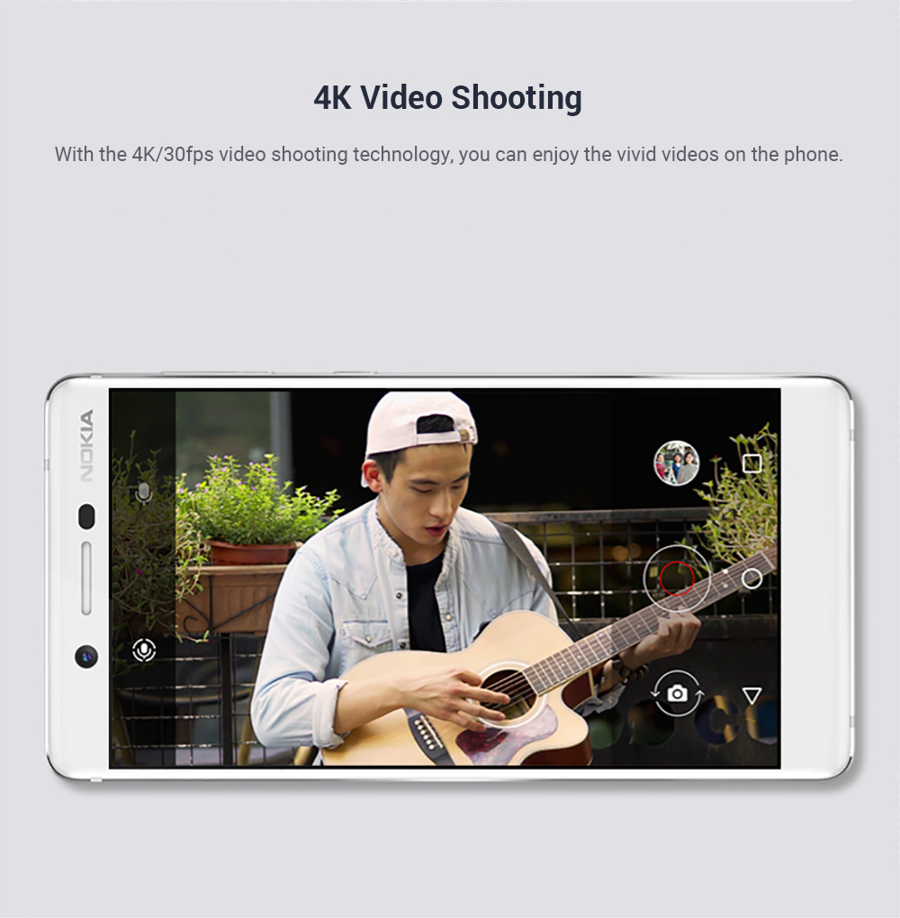 [HK Stock]Nokia 7 5.2 Inch 4G LTE Smartphone FHD Screen Snapdragon 630 Octa Core 4GB 64GB 16.0MP Cam Android 7.1 Touch ID 3000mAh Battery - Black