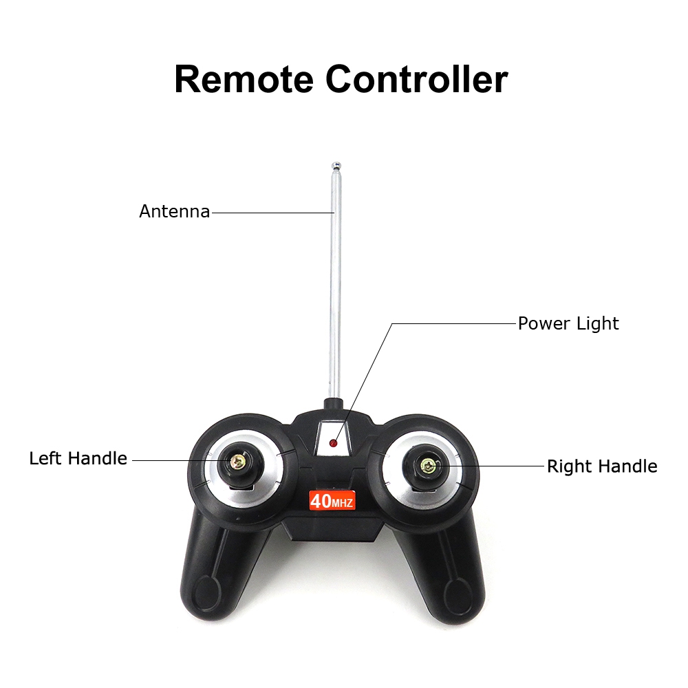 Flytec HQ5011 40Mhz Brushed RC Racing Boat RTR - Red