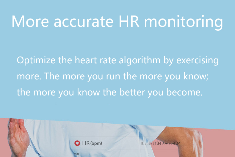 Weloop Neo Smart Bracelet GPS Dynamic Heart Rate Monitor Color IPS Screen Sports Bracelet - Black