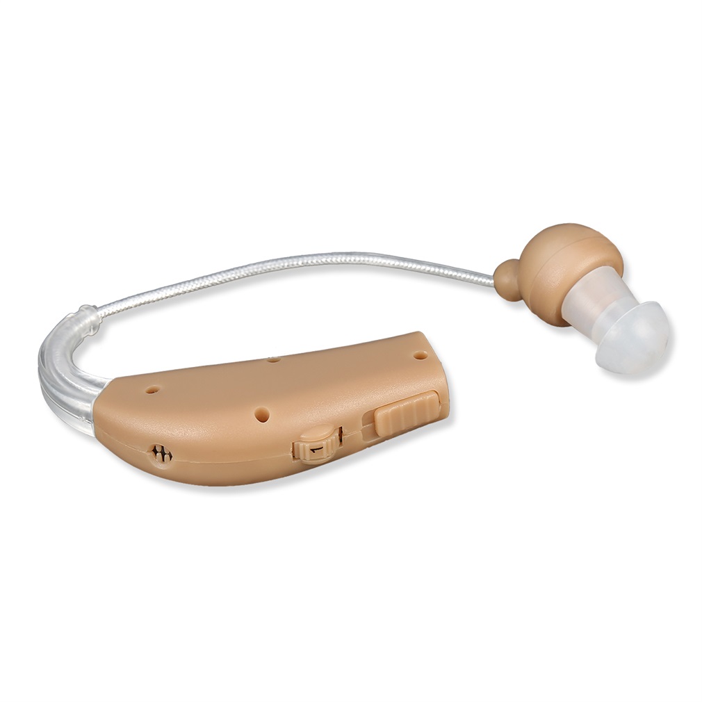 Rechargeable Hearing Aids Sound Voice Amplifier Behind The Ear - EU Plug