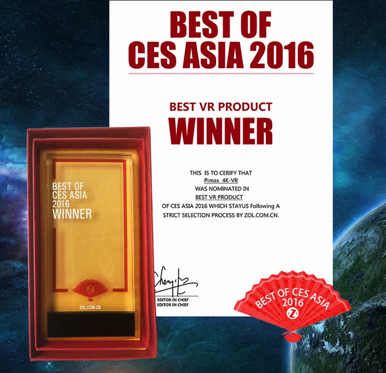 PIMAX 4K UHD 8.29MP Dual Gyroscope FOV110 IPD Adjustment 3D VR Virtual Reality Headset for PC