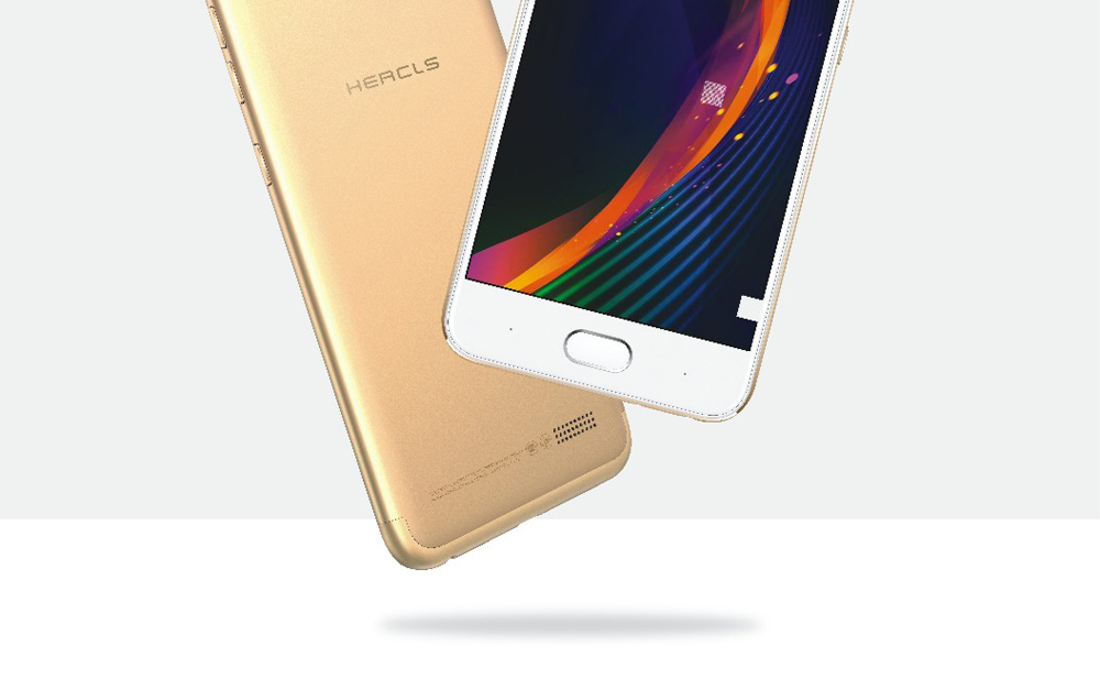 [HK Stock]HERCLS A15 5.2 Inch Smartphone MTK6737 3GB 32GB  8.0MP Android 7.0 Touch ID 2600mAh - Black