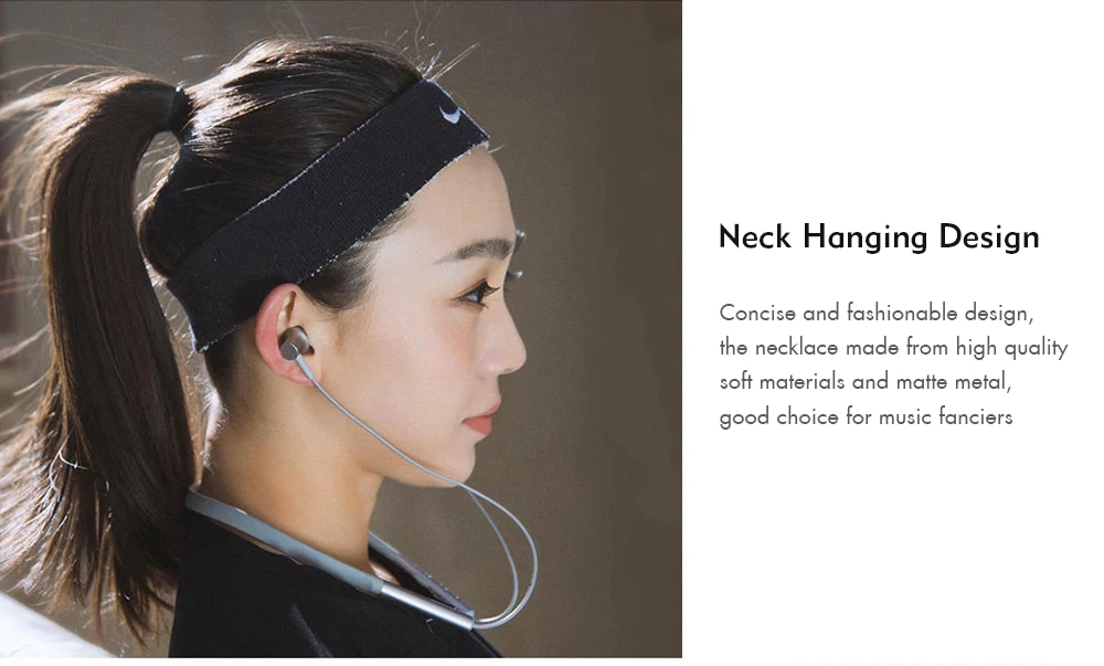 xiaomi noise cancelling bluetooth necklace earphones