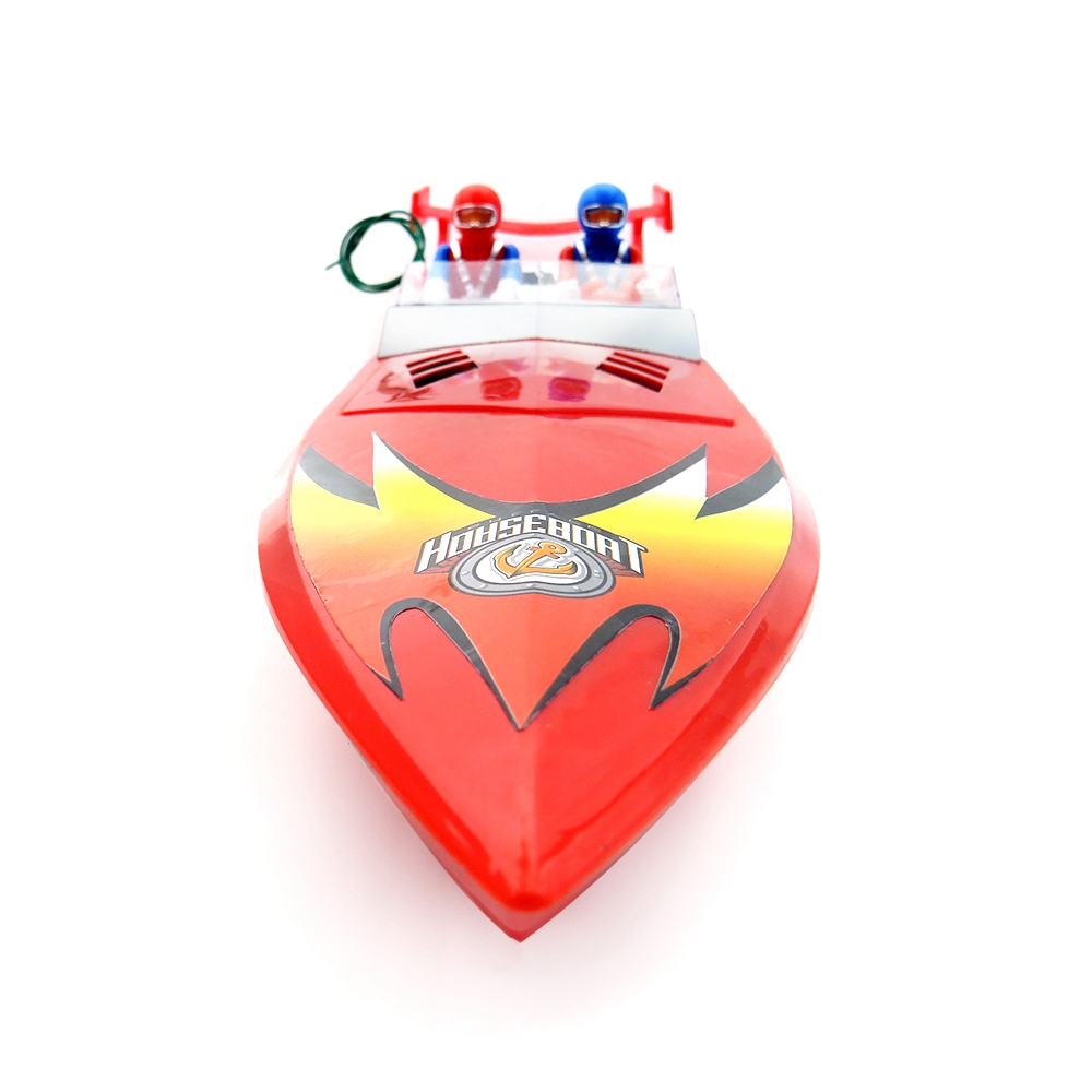 Flytec HQ5011 40Mhz Brushed RC Racing Boat RTR - Red