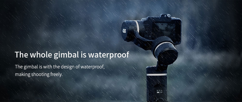 Feiyu Tech G6 3-Axis Brushless Handheld Gimbal Stabilizer for GoPro HERO6 HERO5 RX0 Action Camera